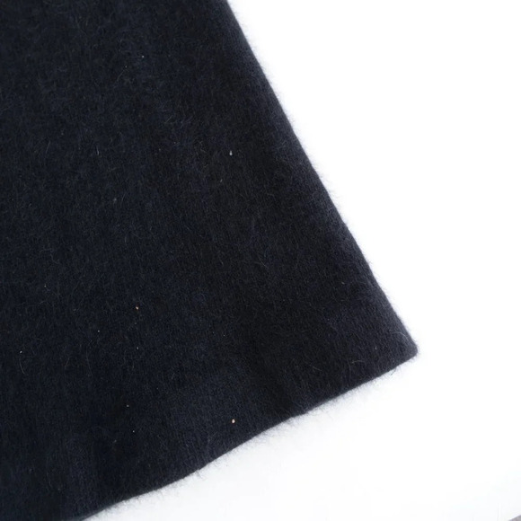 Vintage Richard & Co. Two Piece Black & Purple Turtleneck Sweater & Skirt Set S - Picture 3 of 15